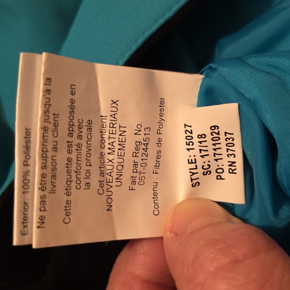 Obermeyer Aqua Blue Ski Pants - Picture 6 of 9